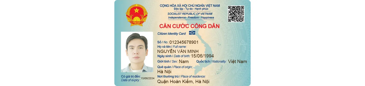 Vietnamese ID card